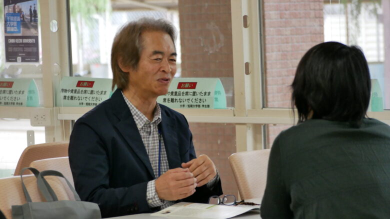 個別相談では、教職員・学生が親身に対応します！