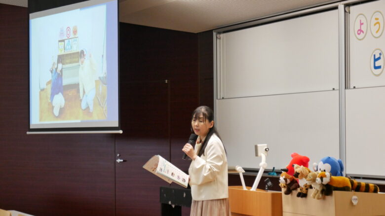 学科説明の様子