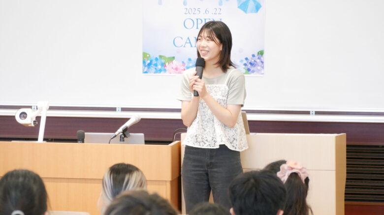 保育園で働く体験談が聞ける卒業生スピーチ