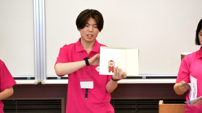 男子学生も元気に活躍中！