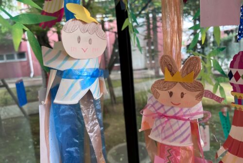 学友会執行部による「七夕イベント」を開催中！