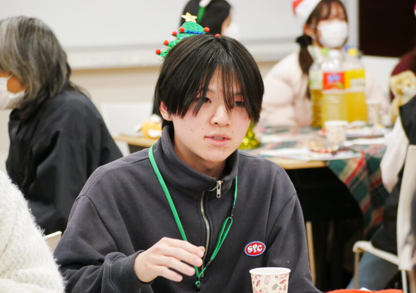 ビジネスライフ学科にもこども学科にも男子学生がいますよ～♪