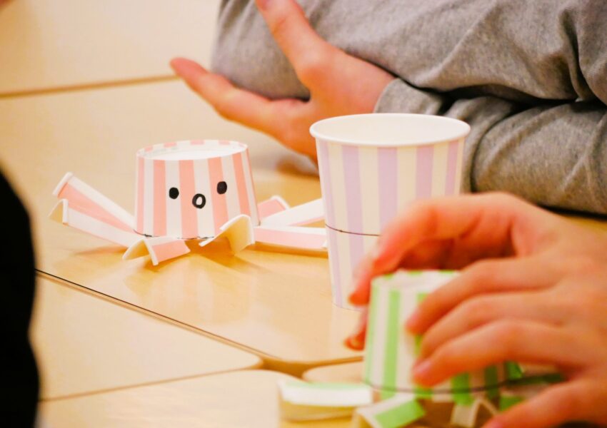 こっちを見つめているタコさんもいます！