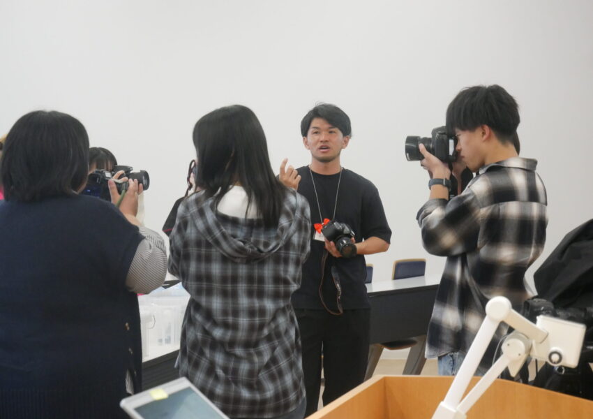 こども学科「写真撮影」
