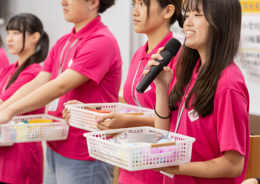 学生と参加者のみなさんの交流が始まるよ～☆